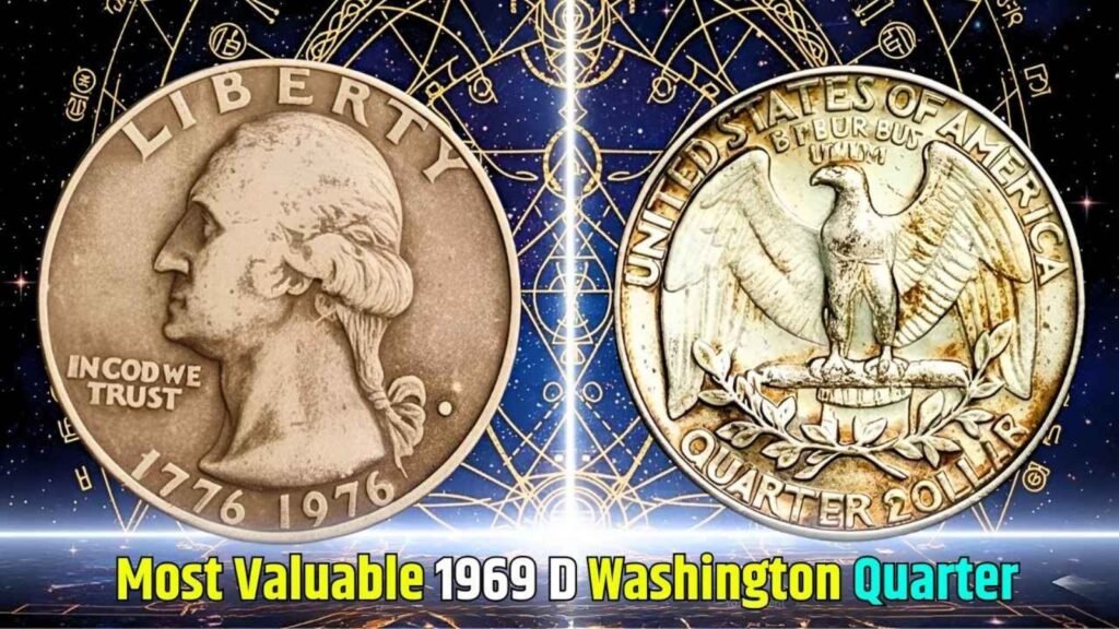 1969 D Washington Quarter