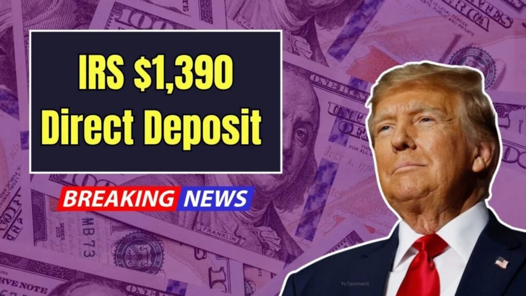 IRS $1,390 Direct Deposit Alert